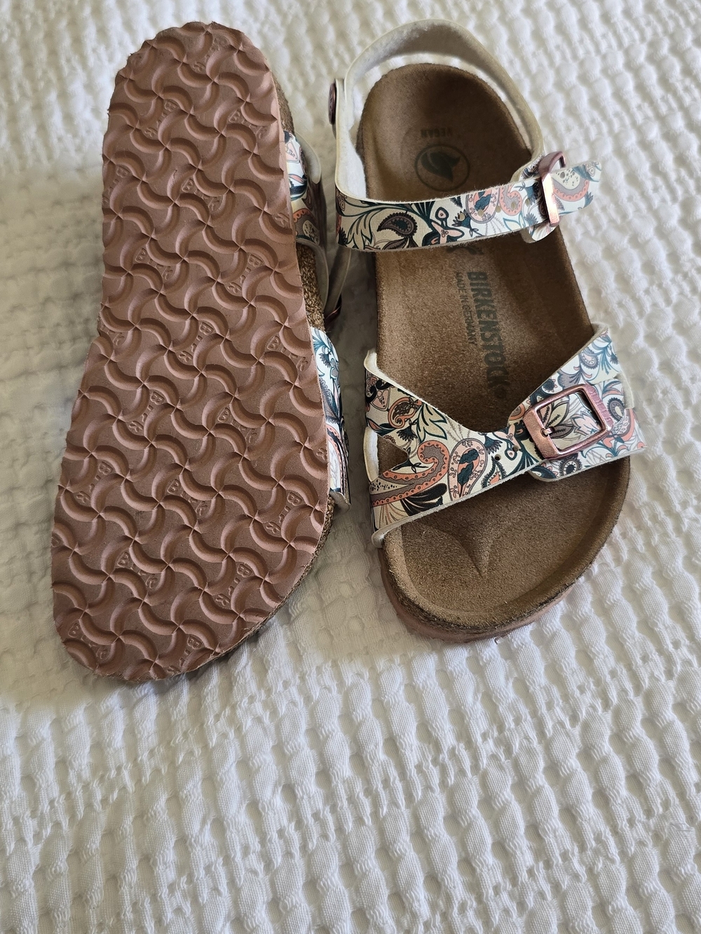 Birkenstock Kids' Rio Vegan Paisley